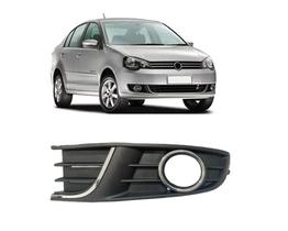 Moldura Farol Auxiliar Polo 2012 ate 2015 Com Furo Aro Cromado Lado Esquerdo Importado BapImports