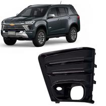Moldura Farol de Milha Trailblazer High Country 2025 2026 Lado Esquerdo Black Piano Original