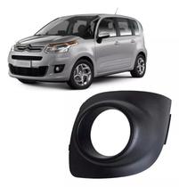 Moldura Farol Milha Citroen C3 Picasso 2012 2013 2014 2015 Lado Esquerdo Com Furo Original Moldura Farol Milha Citroen C3 Picasso 2012 2013 2014 2015 Lado Esquerdo Com Furo Original