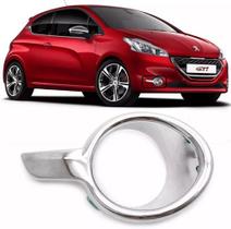 Moldura Farol Milha Cromado Peugeot 208 2012 A 201