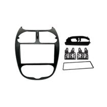 Moldura Fiamon 2 DIN Peugeot 207 2008/2014 Preto Moldura Fiamon 2 DIN Peugeot 207 2008/2014 Preto