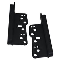 Moldura Fiamon 2 DIN Toyota Corolla 2003 a 2007, Hilux 2005 a 2011, Prado Preta