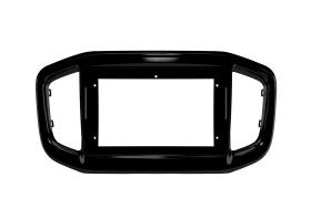 Moldura Fiat Nova Strada P/ 9 Polegadas Black Piano Moldura Fiat Nova Strada P/ 9 Polegadas Black Piano