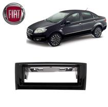 Moldura Fiat Punto Sporting 2009 1 Din LDV Prata