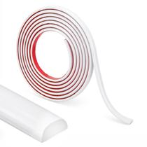 Moldura flexível branca de PVC autoadesiva LONGKING 3 m