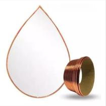 Moldura Flexivel Encaixe 3 Metros Rosé Gold