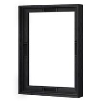 Moldura flutuante em tela Abtgt 12x16 cm preta para pinturas Moldura flutuante em tela Abtgt 12x16 cm preta para pinturas