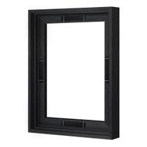 Moldura flutuante em tela Abtgt 8x10 preta para pinturas em tela