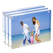 Moldura fotográfica AMEITECH Acrylic 6x8" (pacote com 3) Moldura fotográfica AMEITECH Acrylic 6x8" (pacote com 3)