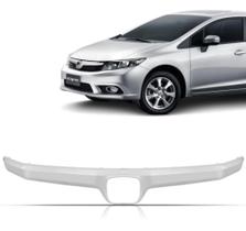 Moldura Friso Cromado Da Grade Honda Civic 2012 2013 2014 Moldura Friso Cromado Da Grade Honda Civic 2012 2013 2014