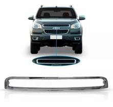 Moldura Friso Cromado Da Grade Superior S10 2012 A 2016