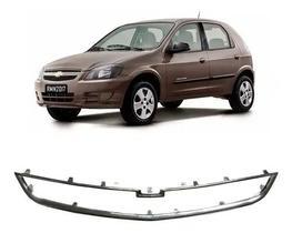 Moldura Friso da Grade Celta Prisma 2012 2013 2014 2015 Inferior Cromado