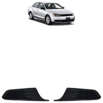 Moldura Grade do Milha Jetta 2011 A 2014 Sem Furo Milha