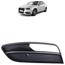 Moldura Grade do Milha Parachoque Dianteiro A3 Hatch 2014 2015 2016 Preto Poroso Furo Milha Friso Cromado Moldura Grade do Milha Parachoque Dianteiro A3 Hatch 2014 2015 2016 Preto Poroso Furo Milha Friso Cromado