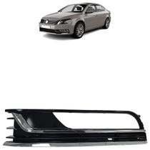 Moldura Grade do Milha Passat 2011 A 2015 Black Piano Com Friso Cromado Com Furo Moldura Grade do Milha Passat 2011 A 2015 Black Piano Com Friso Cromado Com Furo