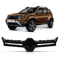 Moldura Grade Duster/ Oroch 2015 A 2017 Preto Brilhante