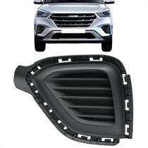 Moldura Grade Farol Milha Creta 2017 2018 2019 2020 Sem Furo