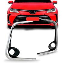 Moldura Grade Lateral Parachoque Dianteiro Corolla 2020 a 2021 Lado Direito Moldura Grade Lateral Parachoque Dianteiro Corolla 2020 a 2021 Lado Direito