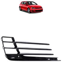 Moldura Grade Milha Golf TSI 2014 2015 2016 2017 2018 Black Piano Furo Milha Moldura Grade Milha Golf TSI 2014 2015 2016 2017 2018 Black Piano Furo Milha