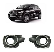 Moldura Grade Milha Kwid 2017 2018 2019 2020 Aro Cromado Moldura Grade Milha Kwid 2017 2018 2019 2020 Aro Cromado