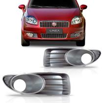 Moldura Grade Milha Linea 2008 09 10 11 12 2013 Cinza Moldura Grade Milha Linea 2008 09 10 11 12 2013 Cinza