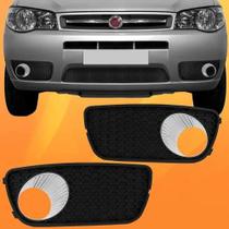 Moldura Grade Milha Palio Siena 04 05 06 07 08 Com Milha Par