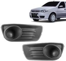 Moldura Grade Milha Palio Siena Way Economy 2014 2015 2016 S/ Furo lado esquerdo (Motorista)