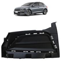Moldura Grade Milha Polo 2018 2019 2020 2021 Preto Sem Furo Milha