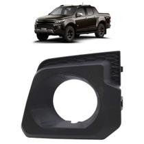 Moldura Grade Milha S10 2021 2022 2023 Preto Acabamento Texturizado Furo Milha Moldura Grade Milha S10 2021 2022 2023 Preto Acabamento Texturizado Furo Milha