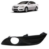 Moldura Grade Milha Sentra 2014 2015 2016 Furo Milha Preto Acabamento Texturizado Moldura Grade Milha Sentra 2014 2015 2016 Furo Milha Preto Acabamento Texturizado