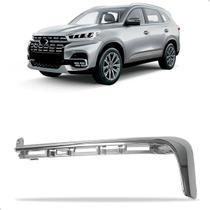 Moldura grade para tiggo 8 2021 a 2025 lateral cromada