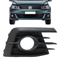 Moldura Grade Parachoque Gol G7 Voyage 2016 2017 Com Furo