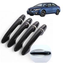 Moldura Honda Civic G9 2012 2013 2014 2015 2016 Black Piano Maçaneta Externa da porta