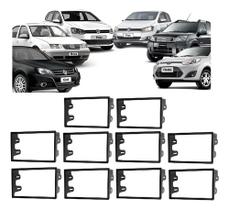 Moldura Kit 10 2 Din Multimídia Mp5 Fiesta Bora Space Cross