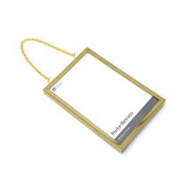 Moldura Le 15,4x10,4cm com Corrente Moldura Le 15,4x10,4cm com Corrente
