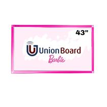 Moldura/Lousa Interativa Touch Unionboard Barbie 43 - Rosa Moldura/Lousa Interativa Touch Unionboard Barbie 43 - Rosa