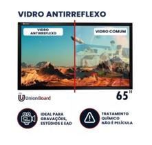 Moldura/Lousa Interativa Touchscreen Unionboard Antireflexo 65"