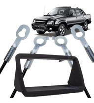 Moldura Maçaneta Fech Tampa Caçamba Traseira S10 1995 a 2011 Moldura Maçaneta Fech Tampa Caçamba Traseira S10 1995 a 2011