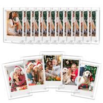 Moldura magnética de geladeira de acrílico AITEE para Fujifilm Instax Mini