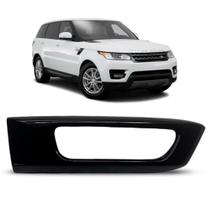 Moldura Milha Auxiliar Range Rover Sport 2015 a 2017 Preto