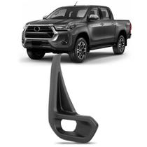 Moldura Milha Hilux 2021 2022 2023 Preto Texturizado C/ Furo