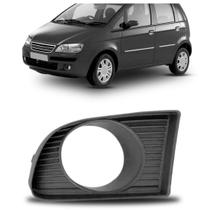 Moldura Milha Idea 2006 07 08 09 10 Preto Com Furo Oferta