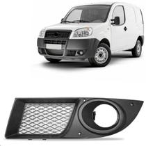 Moldura Milha para Fiat Doblo 2009 A 2013 C/ Furo