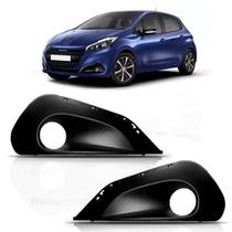 Moldura Milha Peugeot 208 Com Furo