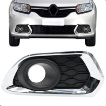 Moldura Milha Sandero 2014 2015 2016 2017 2018 2019 2020 Cromado