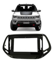 Moldura Multimídia 10.1 Jeep Compass 17/21 Black Piano - (Padrão Japonês) Moldura Multimídia 10.1 Jeep Compass 17/21 Black Piano - (Padrão Japonês)