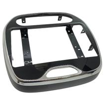 Moldura multimidia 8 e 9 polegadas dvd pioneer renault captur black piano friso cromado