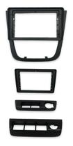 Moldura Multimídia 9 Flutuante VW Gol/Voyage/Saveiro G5 Preta C/Suporte 2/4 Botões (Chi) - (5851)