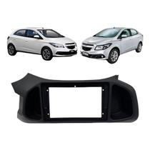 Moldura Multimídia 9 Polegadas Onix/Onix Joy 12/19 e Prisma G2 13/19 Black Piano Chines - Fiamon