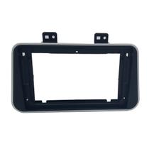 Moldura Nissan Kicks Padrão Chinês 9" Preto Fosco C/ Friso Prata Moldura Nissan Kicks Padrão Chinês 9" Preto Fosco C/ Friso Prata